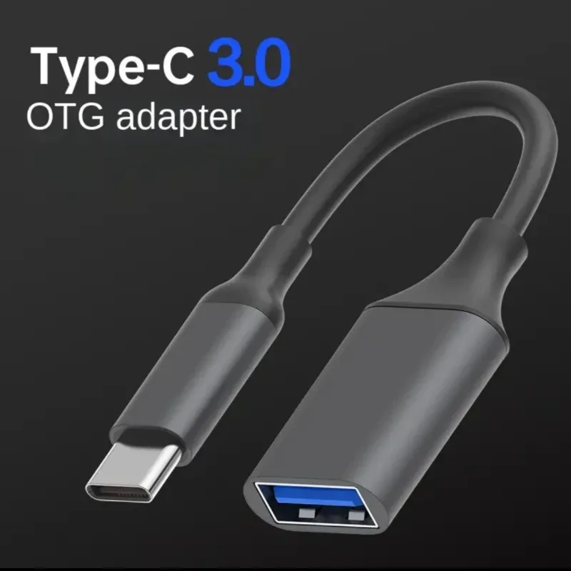 Convertisseur de voiture, câble d'extension de clé USB, transfert de données rapide, connexion Stable USB vers Type C, accessoires numériques dans le véhicule
