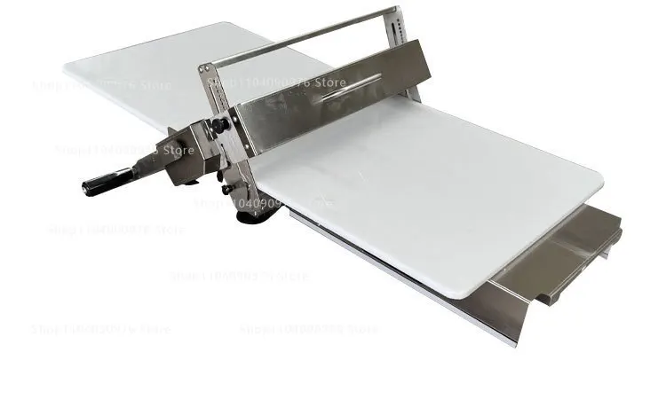 Manual Puff Pastry Machine Hand Cranked Dough Roller Croissant Pastry Sheet Make