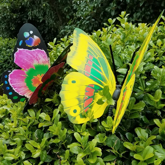 40 Cm -Es Szimulációs Pillangók Kerti Udvar Pillangó Dekoráció Szabadtéri Esküvői Karácsonyi - Image 4
