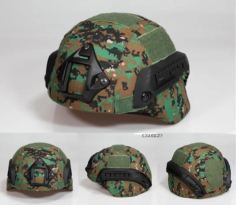 Multicam Helmüberzug Airsoft Taktischer Helmüberzug für Militär MICH 2000-Helm Airsoft-Schießsportausrüstung – Detail 14