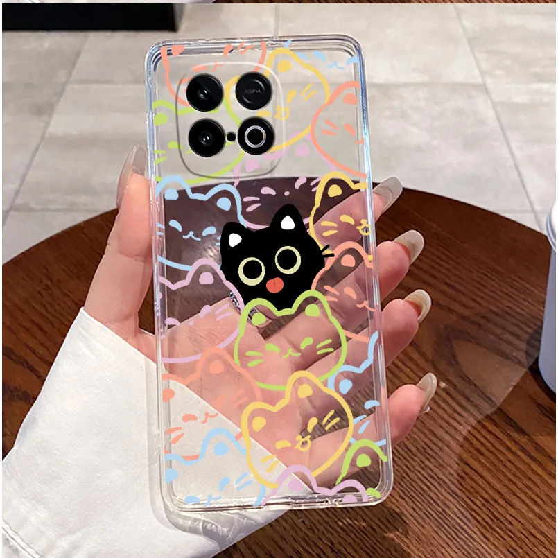 Cute Rabbit Clear TPU Silicone Soft Phone Case - Enhanced Protection and Elegance