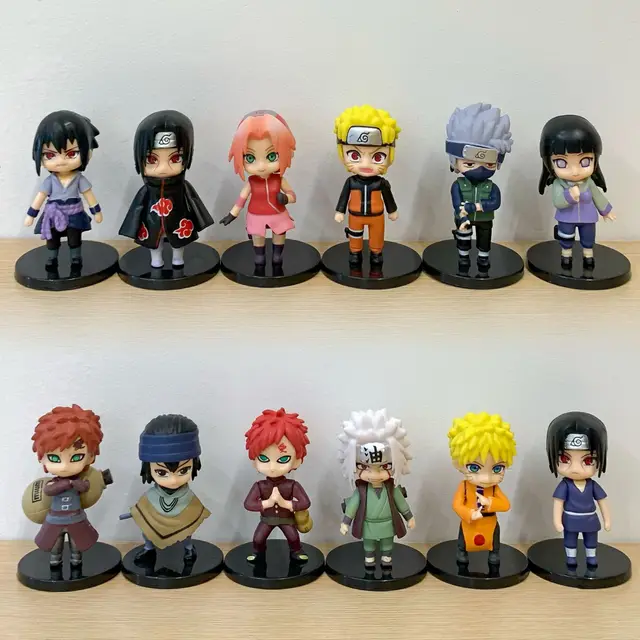 ナルトアクションフィギュア,おもちゃ,セットあたり12個 - AliExpress