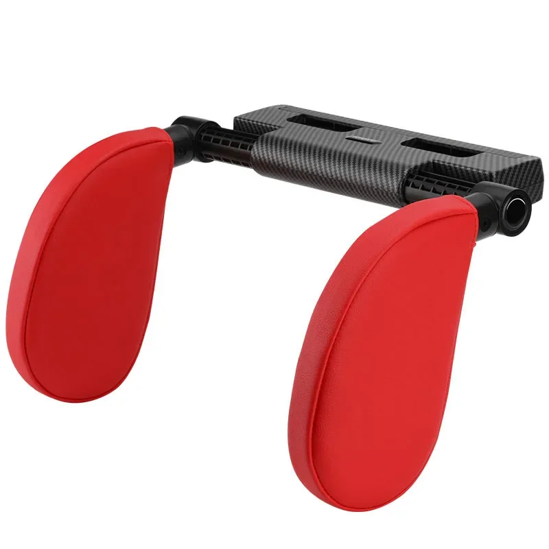 Adjustable U-Shaped Memory Foam Neck Pillow – Creative Car Headrest for Kids & Travel Sleep Comfort