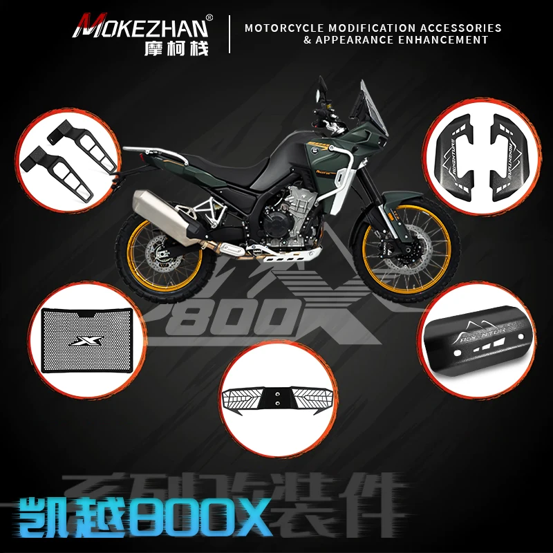 Sturzbügel Set Für KOVE 800X Motorrad - Kompletter Motorschutz 2022-2024