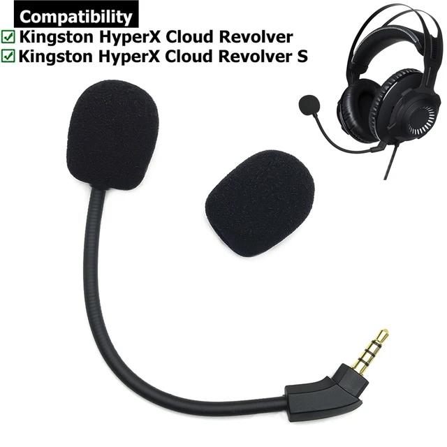 Detachable Microphone Mic Fits for Kingston HyperX Cloud Flight/Flight S  for PS4 PS4 Pro Computer PC Gaming Headsets Noise Cancelling Replacement  Mic