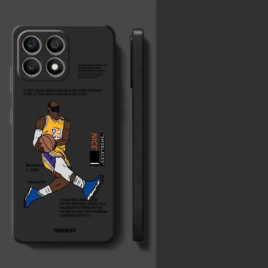 Sleek Black Soft Football Design Phone Cover Case