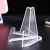 Mini Easels Display Stand  Acrylic Easel Stand Transparent Card Coin Phone Display Holder For Art Classes Trade Show 2