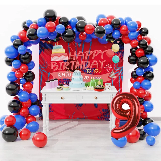 Déco gonflable : Guirlande 18 ballons Joyeux Anniversaire - 8,76 €