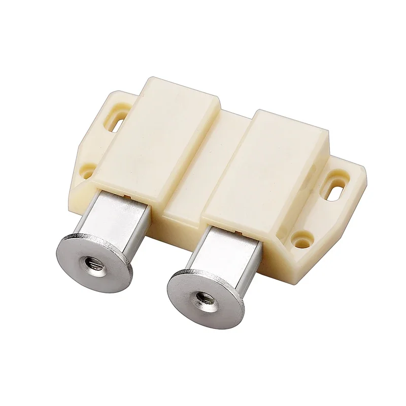 Invisible Touch Bead Press Type Furniture Handle, Magnetic Door Touch, External Rebound Device, Magnetic, Double Cabinet