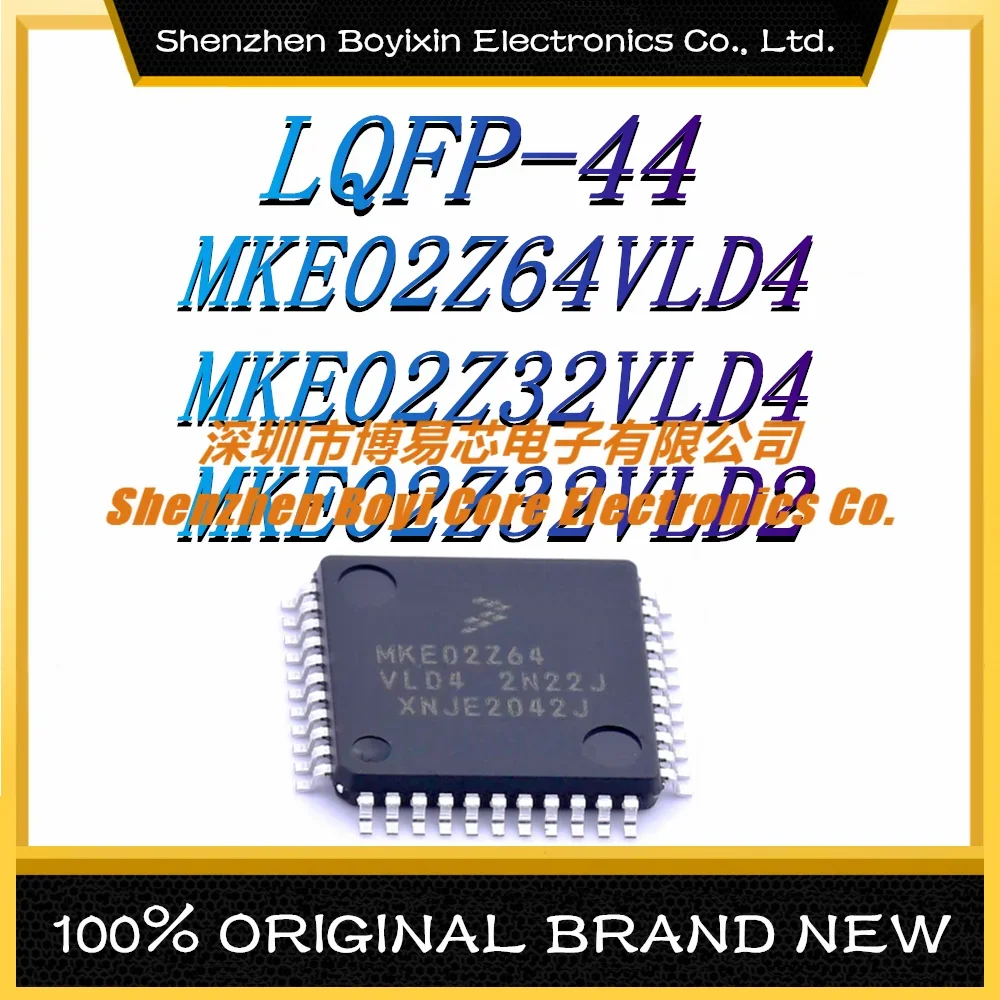 MKE02Z64VLD4 MKE02Z32VLD4 MKE02Z32VLD2 Package: LQFP-44 Original Authentic Microcontroller (MCU/MPU/SOC) IC Chip original genuine mke02z32vld2 mke02z32vld4 mke02z64vld4 arm cortex m0 microcontroller ic chip lqfp