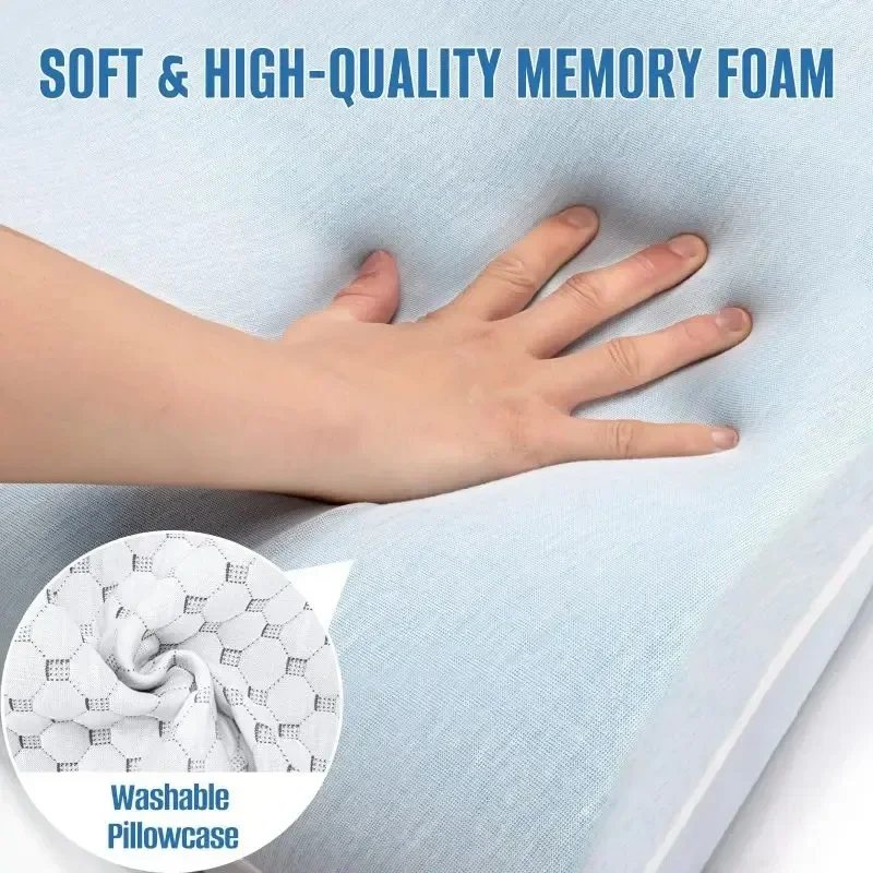 Neck And Shoulder Pain Relief Memory Sponge Pillow Slow Rebound Breathable Deep Sleep Neck Pillow Soft Cool Neck Pillow 2