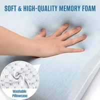 Neck And Shoulder Pain Relief Memory Sponge Pillow Slow Rebound Breathable Deep Sleep Neck Pillow Soft Cool Neck Pillow 2