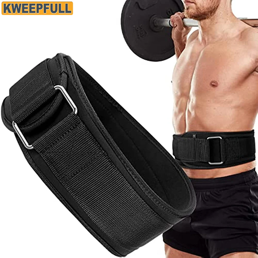 weight lifting belt for men & women, weight belt for workout weightlifting, powerlifting, squat & deadlift, adjustable gym belt Weight Lifting Belt for Men & Women, Weight Belt for Workout Weightlifting, Powerlifting, Squat & Deadlift, Adjustable Gym Belt 1