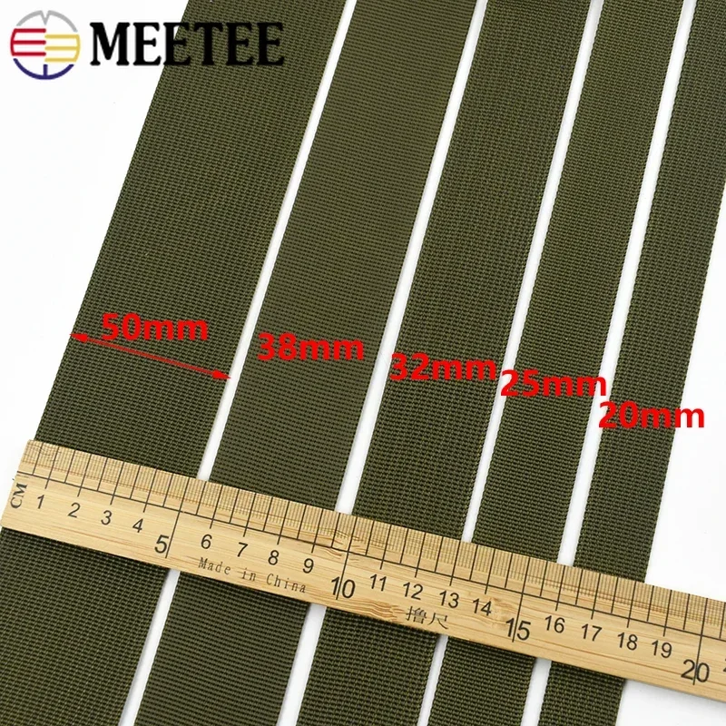 Army Green Nylon Webbing Strap Ribbon