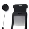 1Set Retractable Badge Holder Reel Staff Nurse Plastic Working Permit Holder Cover Exhibition Bus Pass Card Cover Case ID Sleeve 3