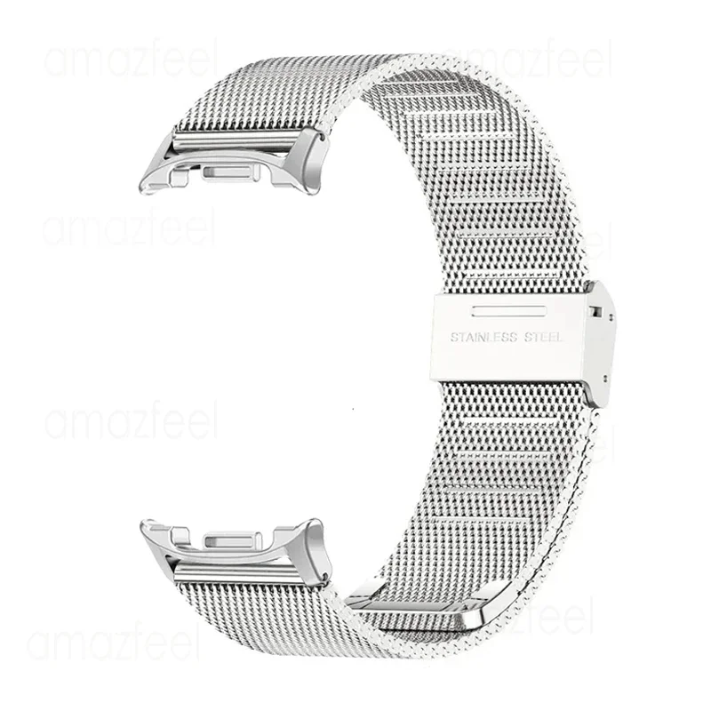 Luxury Metal Strap Wristband with Curved End Bracelet Design