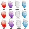 Transparent Heart Vase Creative Nordic Clear Resin Home Room Decor Unique Simulation Anatomical Flower Vases 5