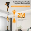 High Efficiency Dustless Putty Wall Sanding Automatic Dust Absorption Electric Giraffe Drywall Sander Machine for Wall Ceiling 2