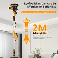 High Efficiency Dustless Putty Wall Sanding Automatic Dust Absorption Electric Giraffe Drywall Sander Machine for Wall Ceiling 2