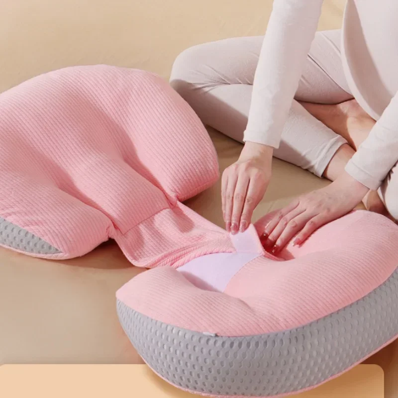 oreiller lombaire pour femmes enceintes, support universel de taille quatre saisons et protection du sommeil latéral, coussin en forme de u, oreiller de grossesse oreiller lombaire pour femmes enceintes, support universel de taille quatre saisons et protection du sommeil latéral, coussin en forme de u, oreiller de grossesse