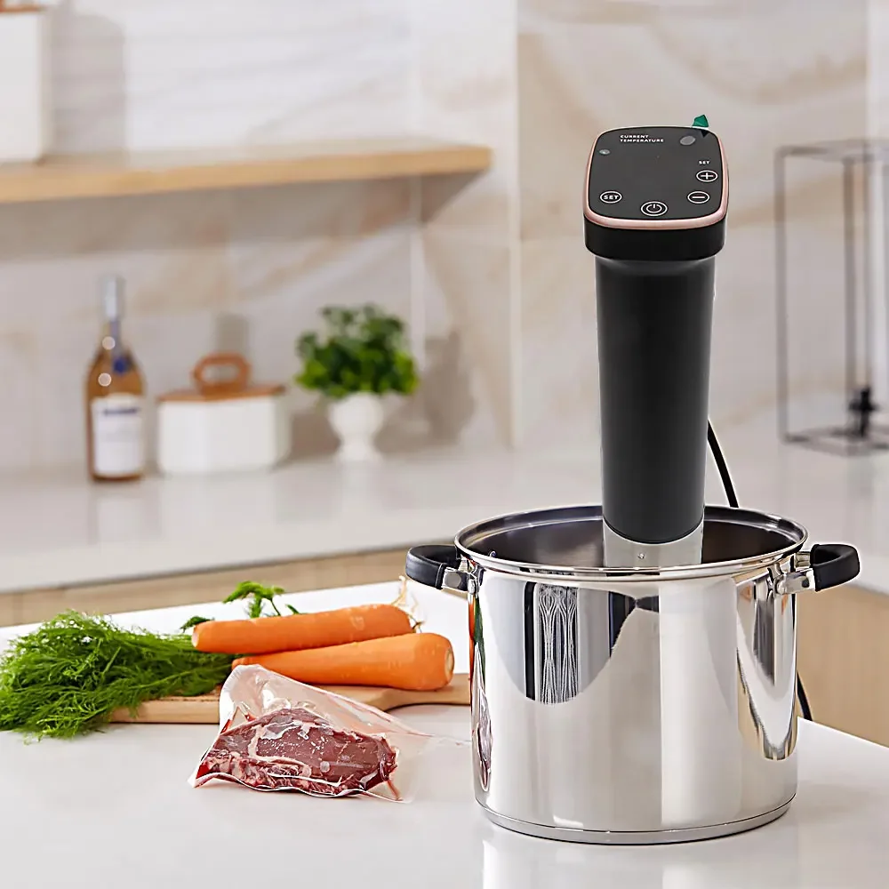 Culinary Sous Vide Precision Cooker Slow Cook with 1100W Immersion Circulator&Stainless Steel Components