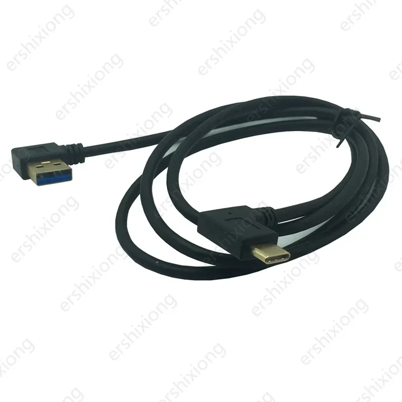 �ݵ��� USB 3.0 ��-USB 3.1 C Ÿ��, �Ʒ� ���� ������ ����, USB ������ ����ȭ �� ���� ���̺� Ŀ����, 90 �� �ڵ�, 1m