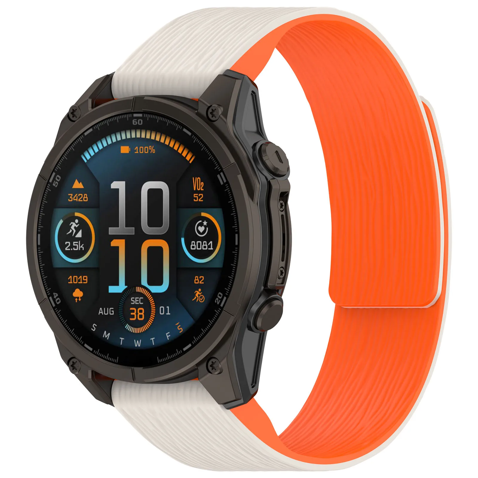 Premium Quick Fit Silicone Strap - Versatile 20/22/26mm Adjustable Wristband