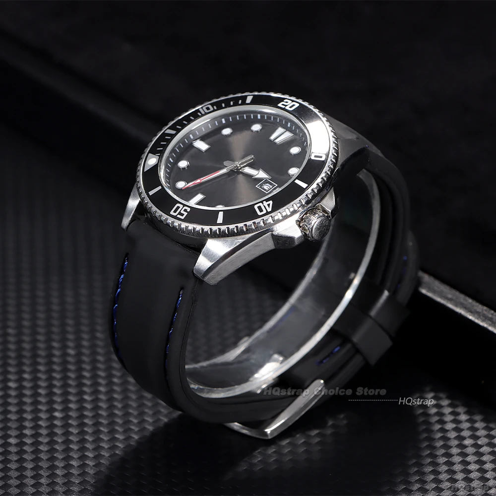 Silicone Rubber Watch Strap - Soft and Comfortable Replacement Band