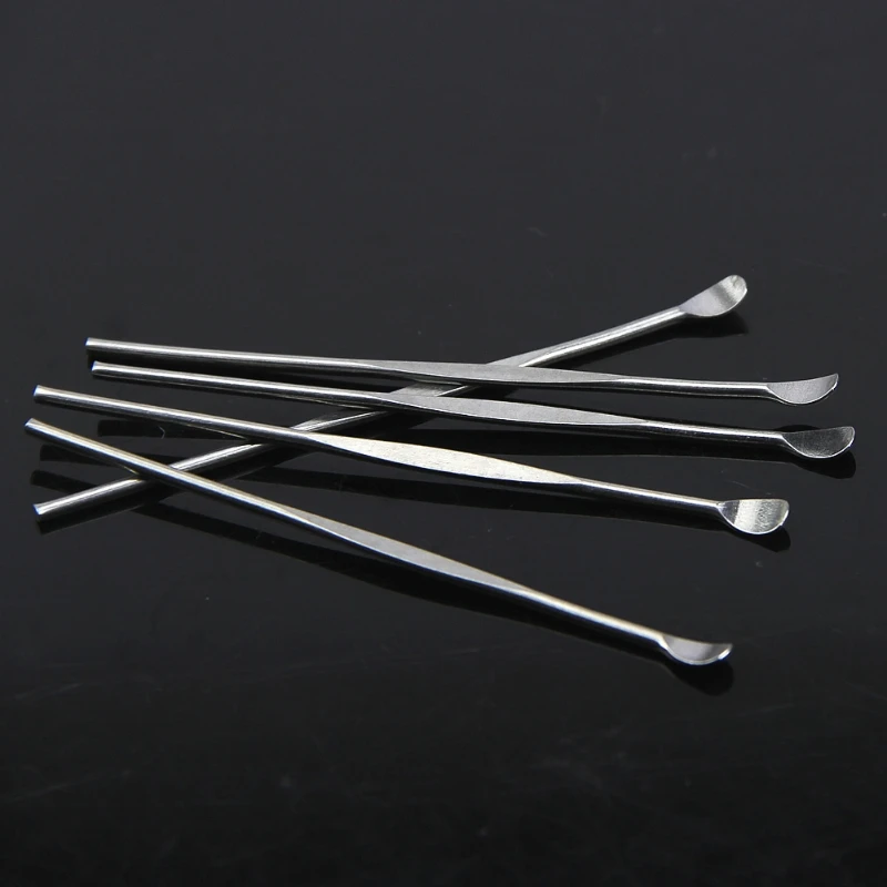 5Pcs Stainless Steel EarPick Cleaner Ear Pick Wax Curette Remover Care Tool Hot Dropship 6