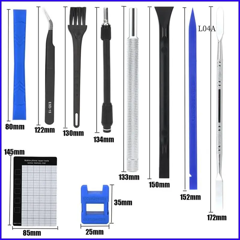 LA-120-In-1 다기능 드라이버 세트 휴대 전화 수리 가정용 도구 장난감 모델 분해 및 조립 도구 키트