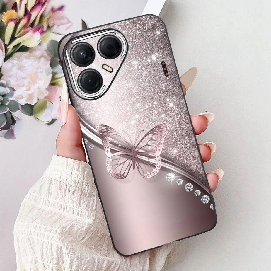 Cute Cat Painted Soft TPU Phone Case - Enhanced Protection and Style