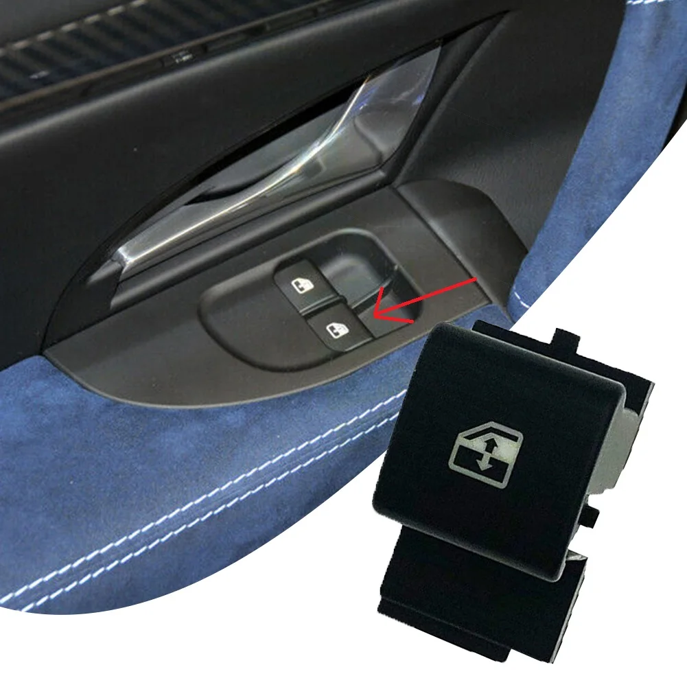

Master Switch Button Cover Upgrade Your For Maserati GranTurismo with this Black Switch Button Cover Easy to Use