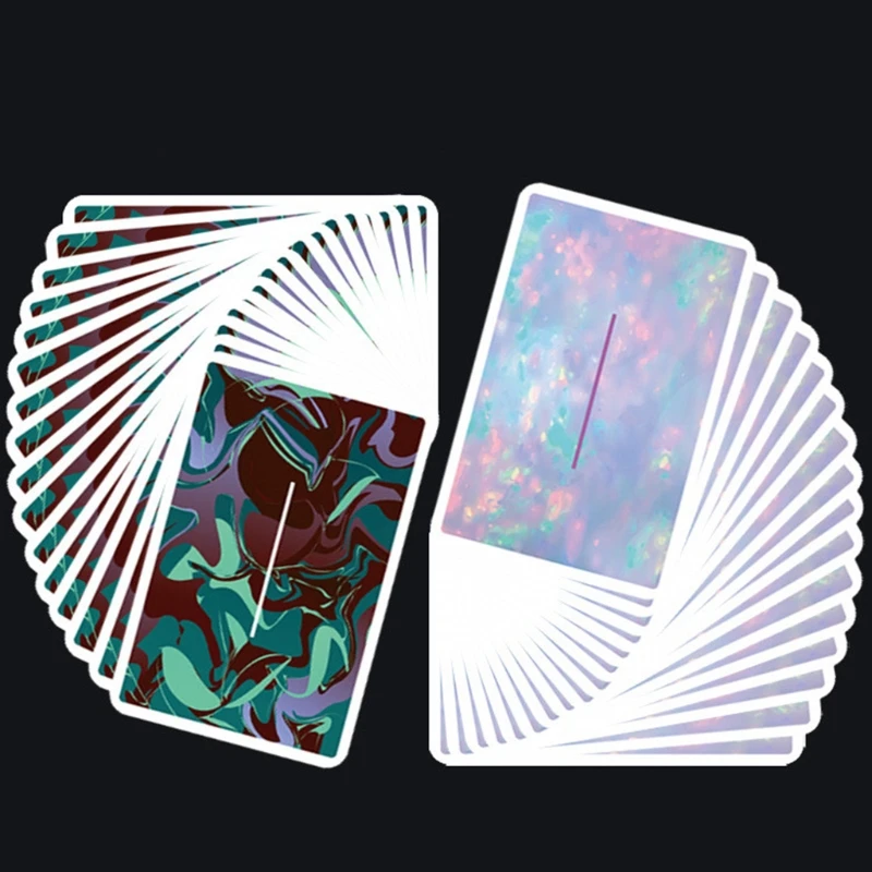 Playing Cards Set Simple Style Paper Poker Waterproof Plastic Poker Card Sets Classic Magic Tricks Tool Games