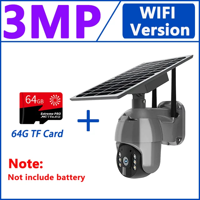 3MP WIFI Cam 64G