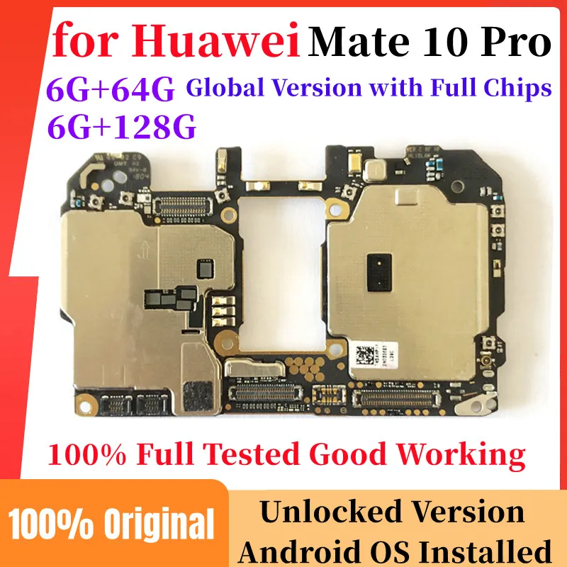Original Unlocked Mainboard For Huawei Mate 10 Pro