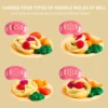 Cartoon Cute Pig Noodle Machine Clay Set Game Noodle Machine Multiple Molds Knife Fork Clay Set Toys " 5