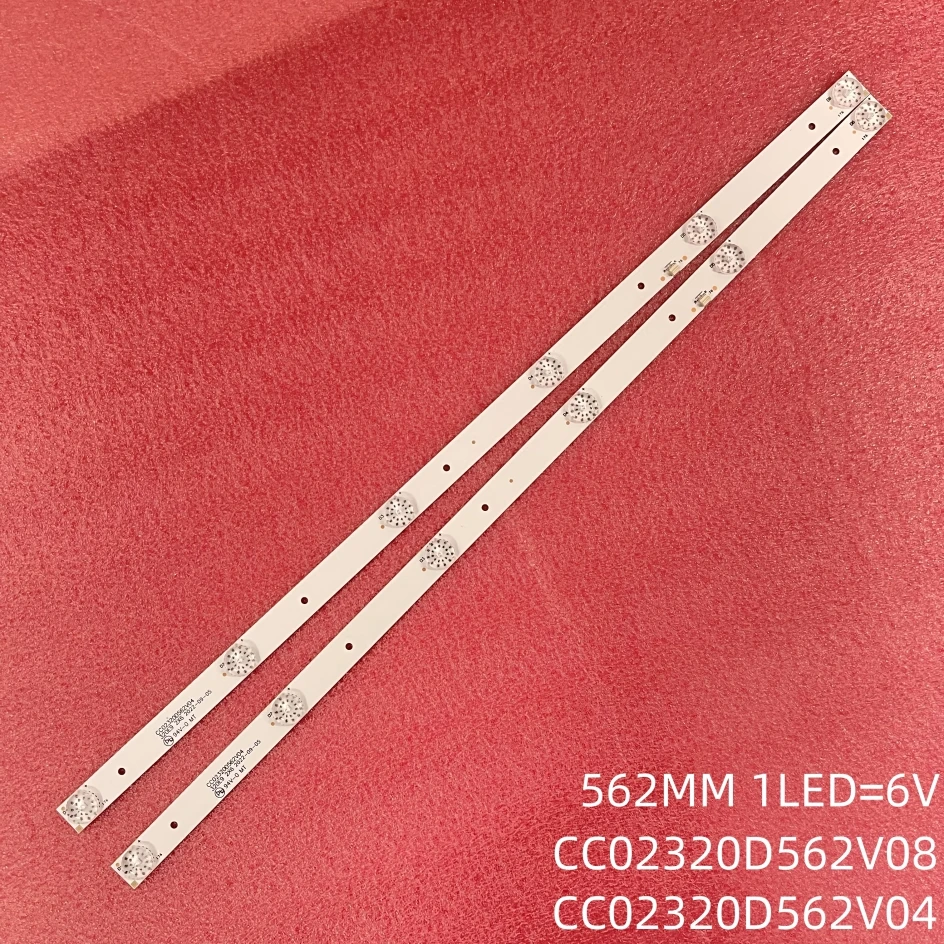 CC02320D562V04 08 320L(320E9) 2X6 6S1P HI 32HT101W 32HT101X 32HSY119X Новинка, желтовато-желтого цвета
