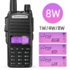 Baofeng UV 82 Walkie Talkie 5W 8W Long Range VHF UHF Dual PTT FM Two Way Radio High Power UV 5R 13 K5 K6 Hunting Ham Radio 3