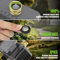 2,4 ГГц Wi-Fi таймер для орошения 2 розетки автоматический контроллер орошения система полива спринклерный таймер для наружного сада — изображение 6