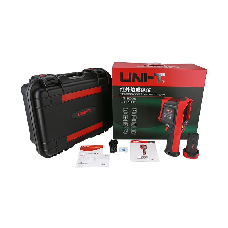 Uni t Uti260e 적외선 열화상 카메라, 모바일 플레이트 수리 건설용 이미지 유닛, Ir 이미지 수리