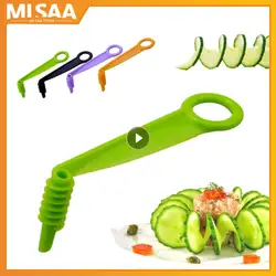 String Rotate Potato Slicer Twisted Potato Slice Cutter Spiral DIY Manual Creative Kitchen Gadgets Vegetables Spiral Slicer