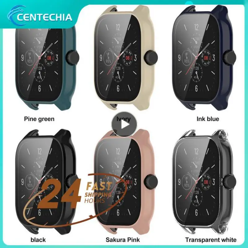 4 Stück Displayschutzfolie Für Amazfit GTS 3/GTS 4 – 3D Volle Abdeckung, 9H Härte, Anti-Kratzer