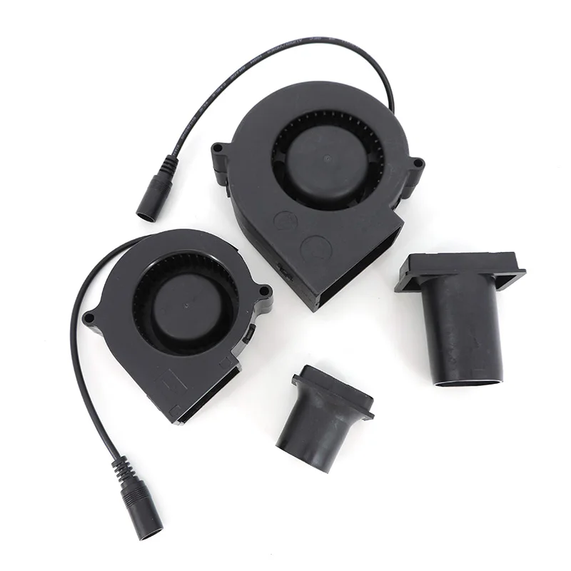 7530 9733 Blower Fan with Power Variable Barbecue Cooking Fan Turbo Air Blower Picnic Grill Wood Stove