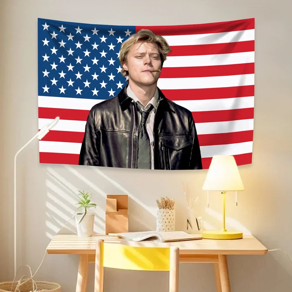 Outerbanks American Flag Aesthetic Tapestry - Wall Hanging Decoration