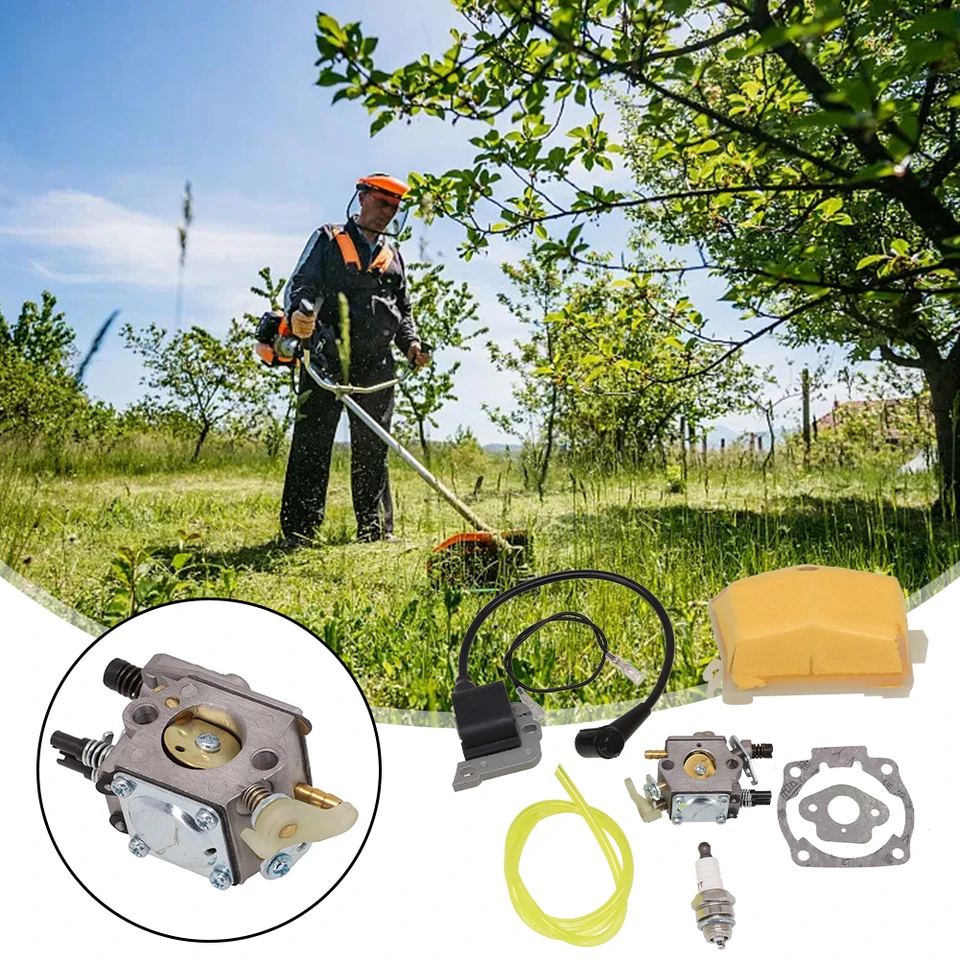 Kit Carburatore E Asta Filtro Aria Per Husqvarna 50 51 55 Rancher – WT-170-1
