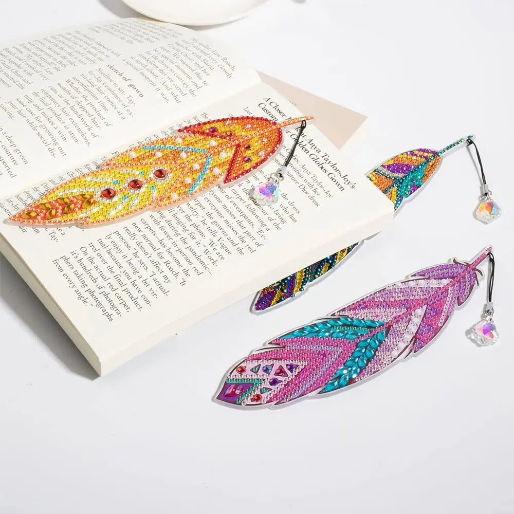 DIY Diamond Painting Bookmarks Handmade 5D Diamond Art Bookmarks