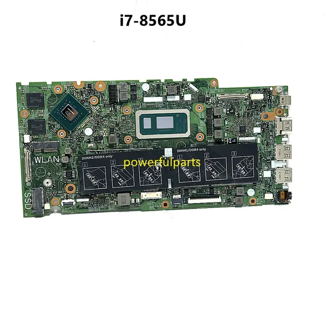 For DELL VOSTRO 5481 5581 Motherboard 17859-1 0RGK9K i7-8565u Cpu