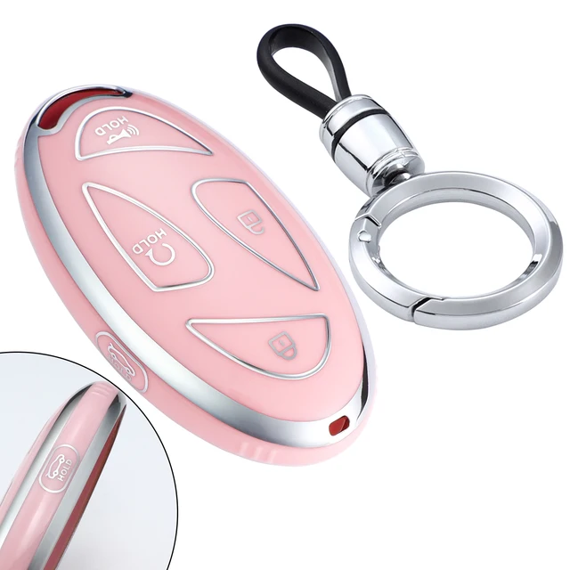For Hyundai Key Fob Cover - 7 Button Soft TPU Key Case