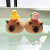 Capybara Bath Sponge Ball Cute Cartoon Animal Baby Shower Brushes Body Cleaning Brush Bubble Sponges Bathroom Accessories 2