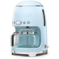 50's Retro Style Aesthetic Drip Coffee Machine with 10 Cup Glass Carafe, Auto Start Feature, Keep Warm Plate 2